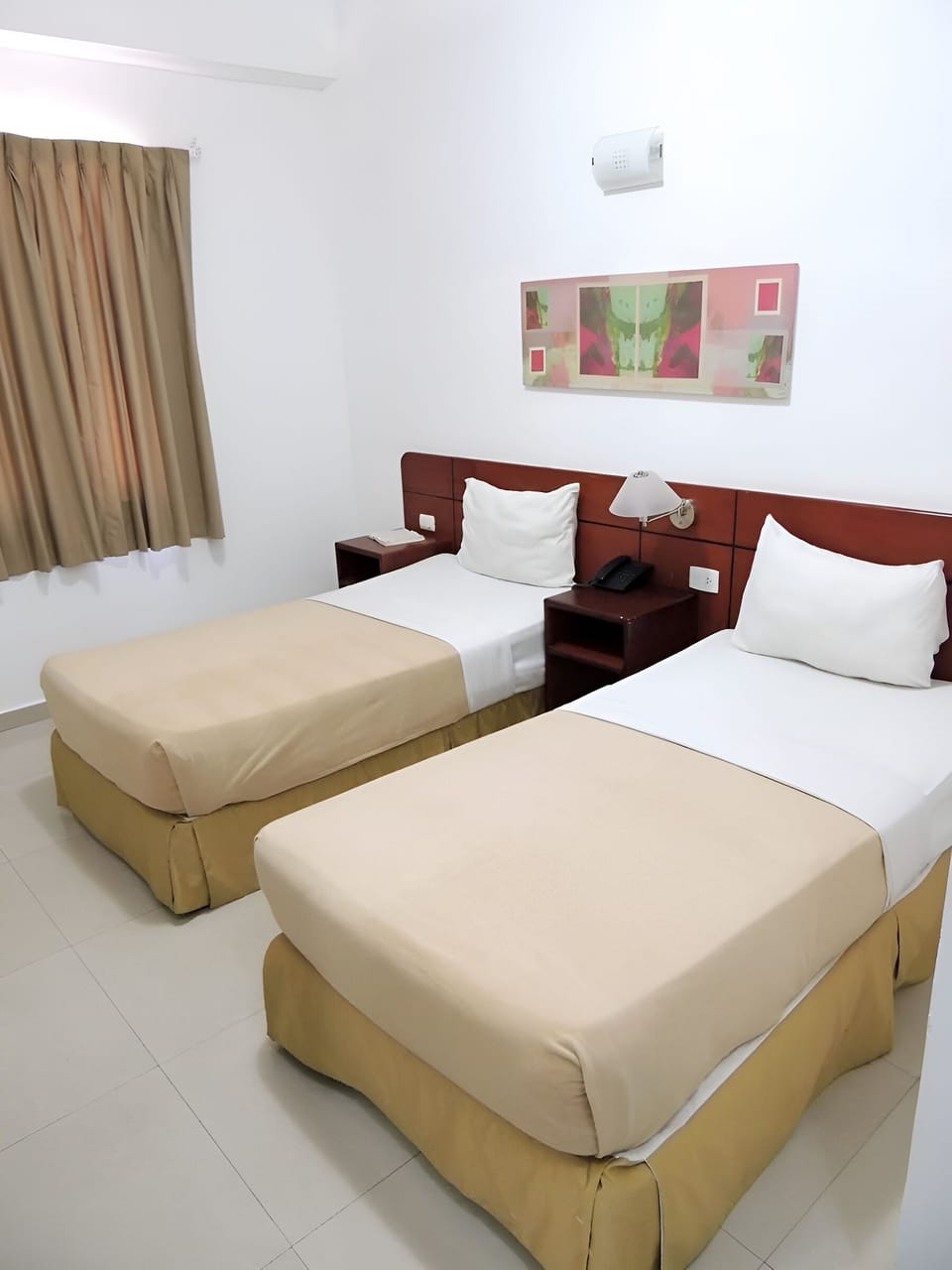 Desk, iron/ironing board (on request), WiFi (free), bed sheets
