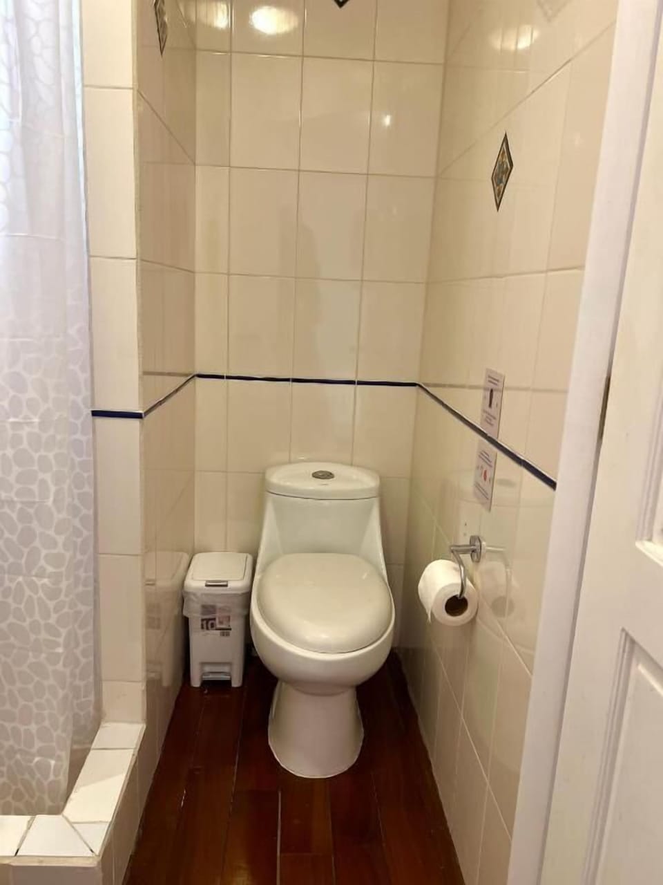 Bathroom | Shower, towels, soap, toilet paper