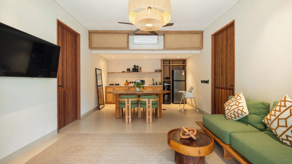 Villa, 6 Bedrooms, Private Pool, Pool View | Living area | 42-inch Smart TV with cable channels, Netflix, streaming services