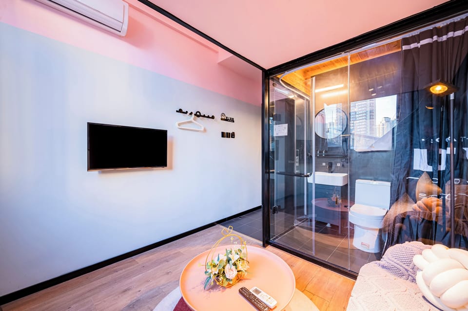 Superior Double Room, City View | Bathroom | Free toiletries, hair dryer, slippers, towels