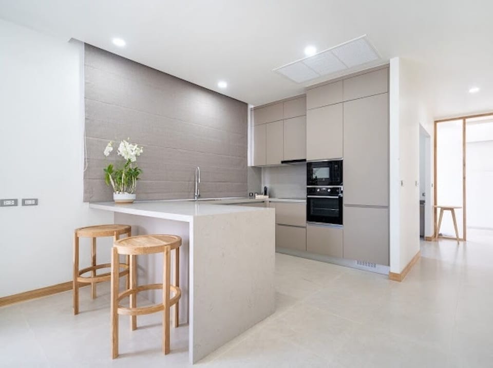 Deluxe Villa, 3 Bedrooms, Patio, Pool View | Private kitchen