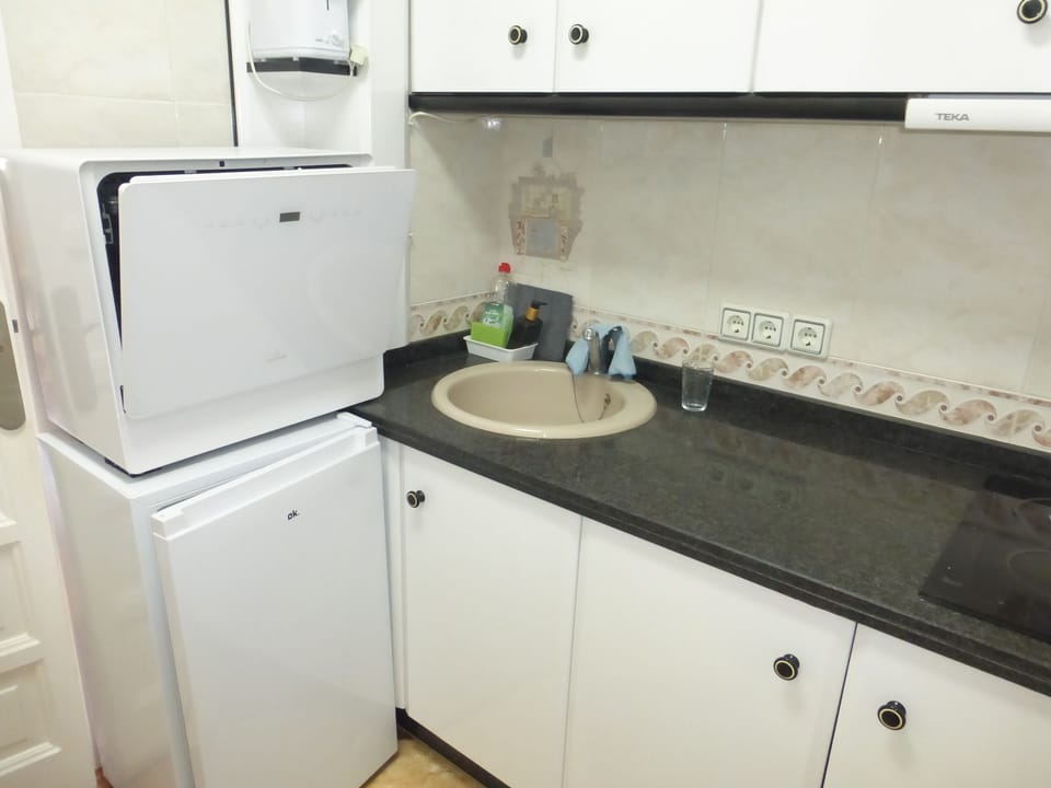 Apartment, 1 Bedroom, Smoking, Balcony | Private kitchen
