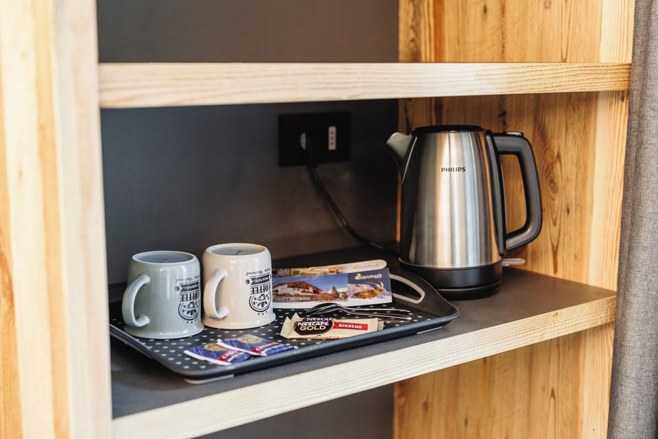 Deluxe Double Room, Balcony, Mountain View | In-room safe, desk, blackout drapes, soundproofing