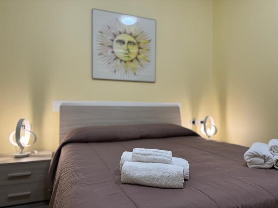 Quadruple Room, Balcony, Courtyard View (Gialla) | Desk, WiFi (free)