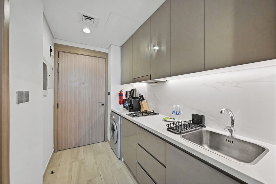Apartment, Balcony | Private kitchen