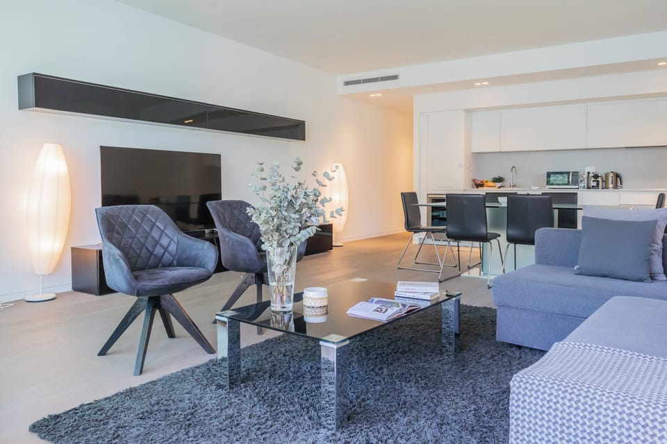 Apartment (2 Bedrooms) | Living area | TV