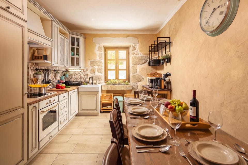 Family Villa, 4 Bedrooms, Microwave (Villa Dalmatia | Luxury Stone Villa) | Private kitchen