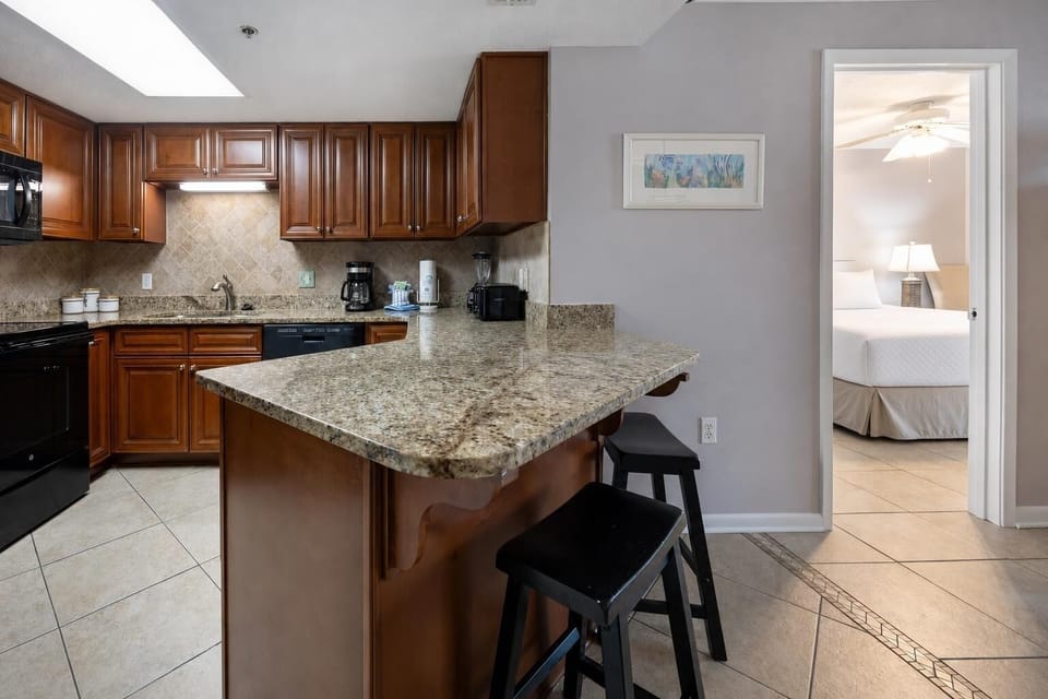 Condo, 2 Bedrooms | Private kitchen | Coffee/tea maker, fridge, oven