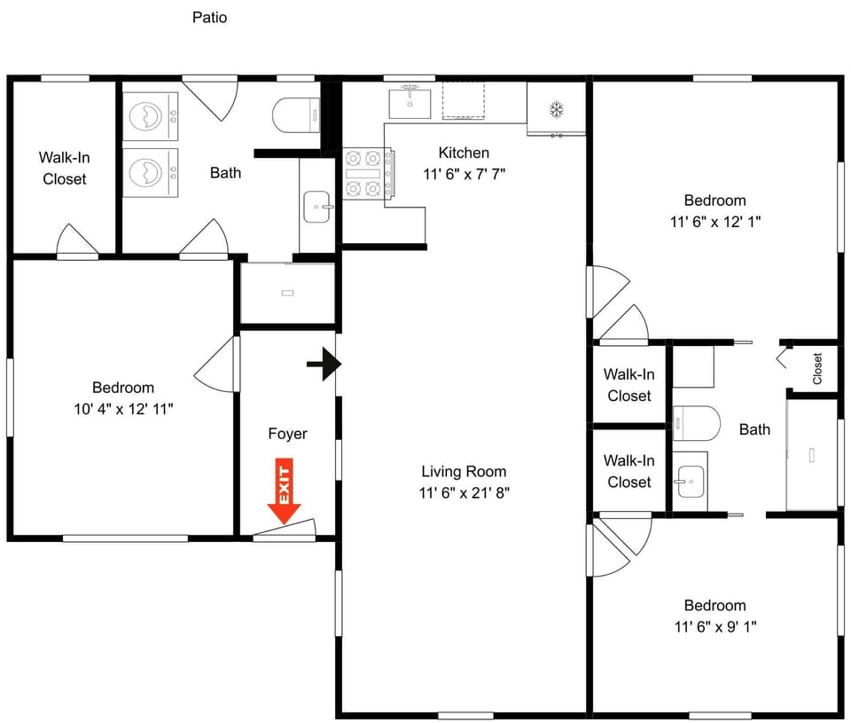 House (3 Bedrooms) | Property amenity