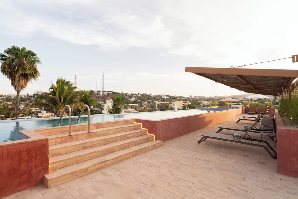 Rooftop pool