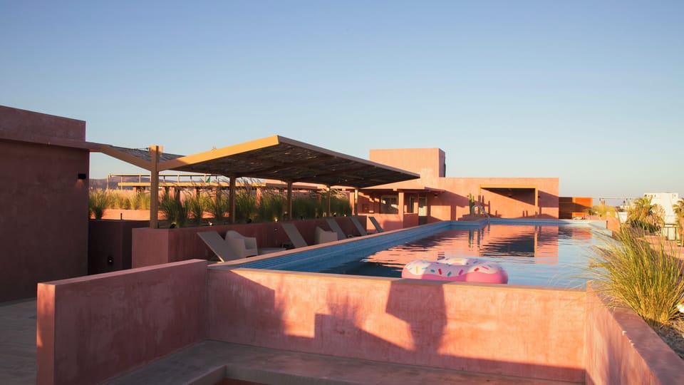 Rooftop pool