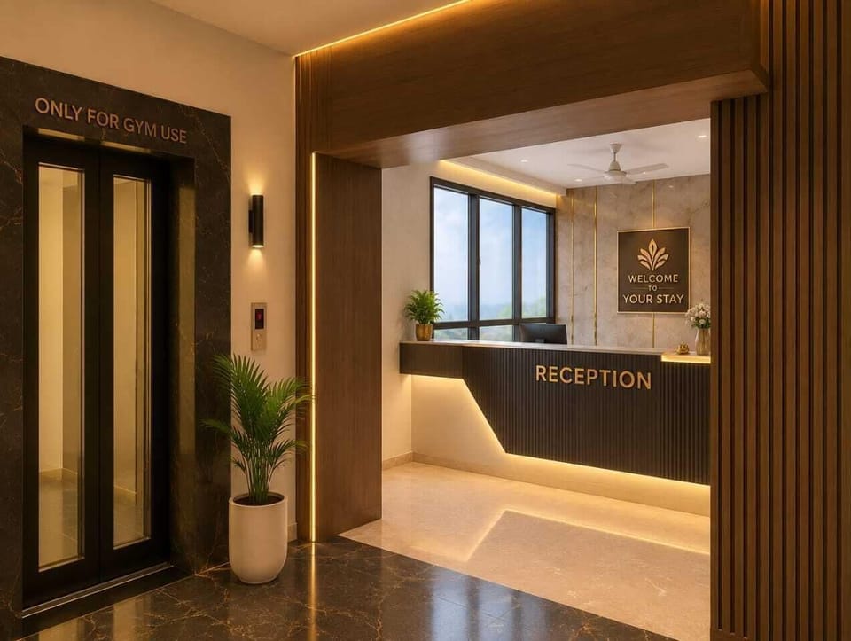 Double or Twin Room, City View | Lobby
