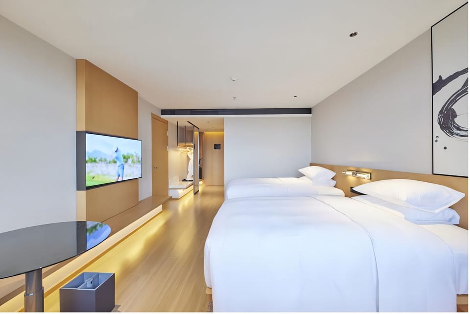 Superior Twin Room, City View | Premium bedding, down comforters, memory foam beds, in-room safe