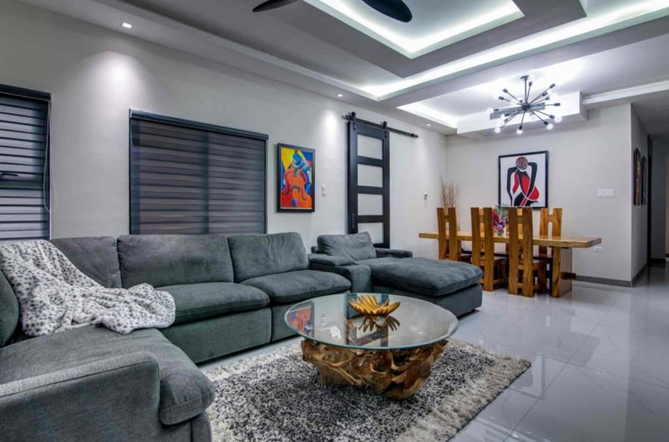 Villa, Patio, Beach View | Living area