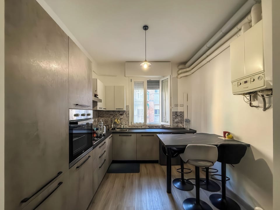 Apartment, Balcony | Private kitchen