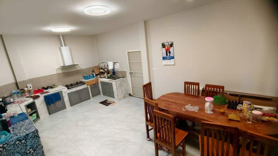 Fridge, microwave, rice cooker