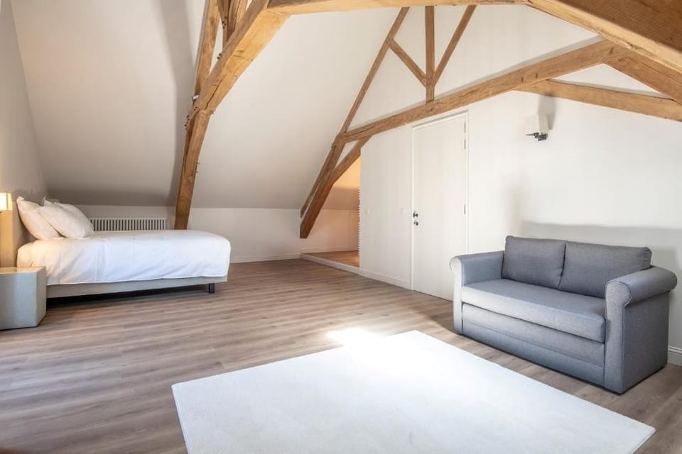 Deluxe Suite, 1 King Bed with Sofa bed, City View | Interior