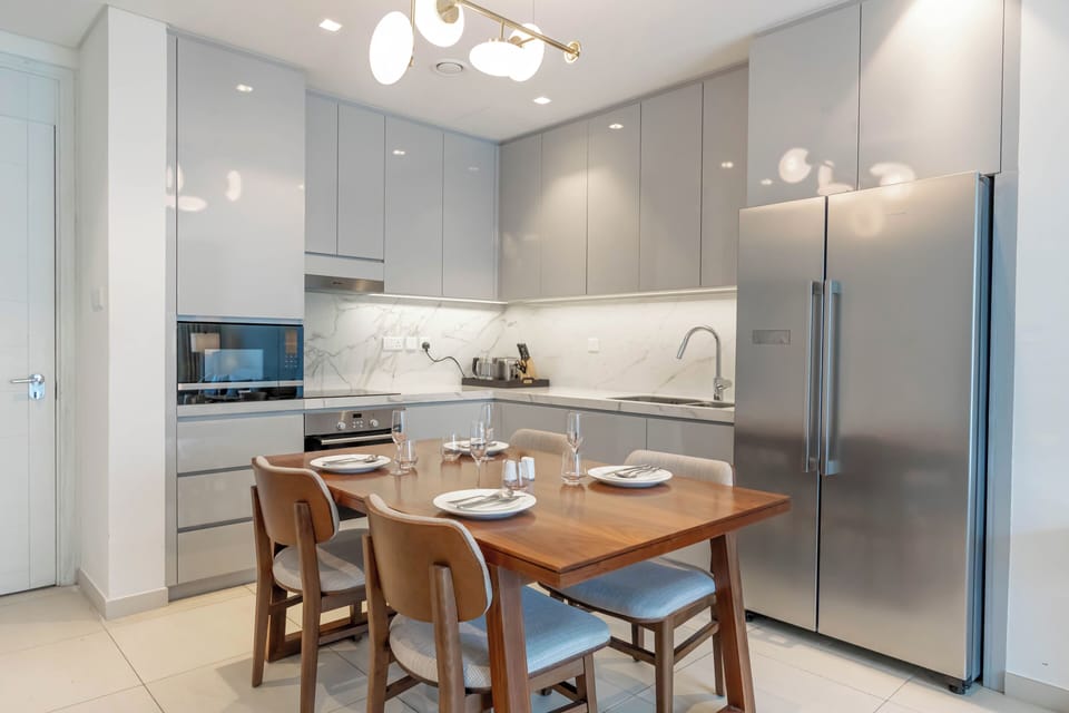 Apartment, Balcony | Private kitchen