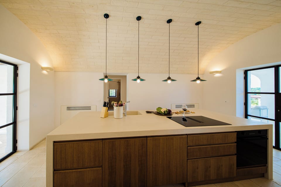 Villa (4 Bedrooms) | Private kitchen | Espresso maker, oven, electric kettle, highchair