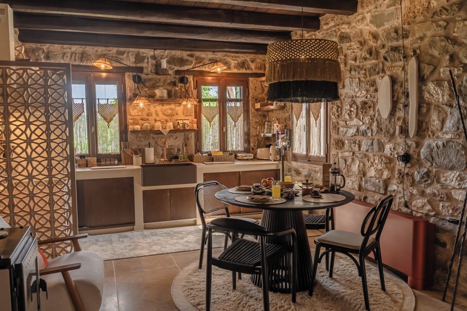 Luxury Villa, Courtyard View | Private kitchen | Espresso maker, coffee/tea maker, fridge, oven