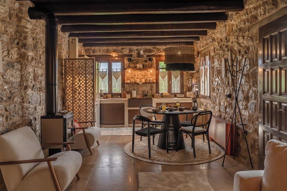 Luxury Villa, Courtyard View | Living area | 55-inch Smart TV with satellite channels