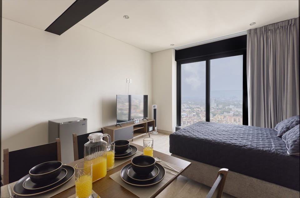 Studio, City View | Interior