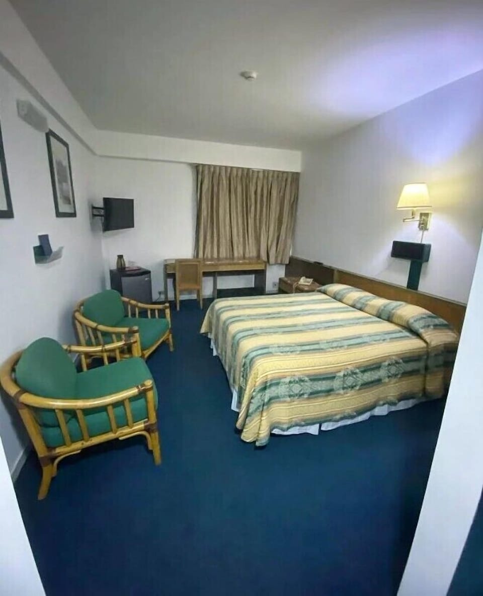 Desk, iron/ironing board (on request), WiFi (free)
