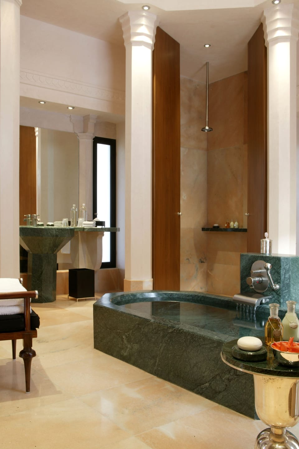 Room (Pool Pavilion) | Bathroom | Separate tub and shower, free toiletries, bathrobes, towels