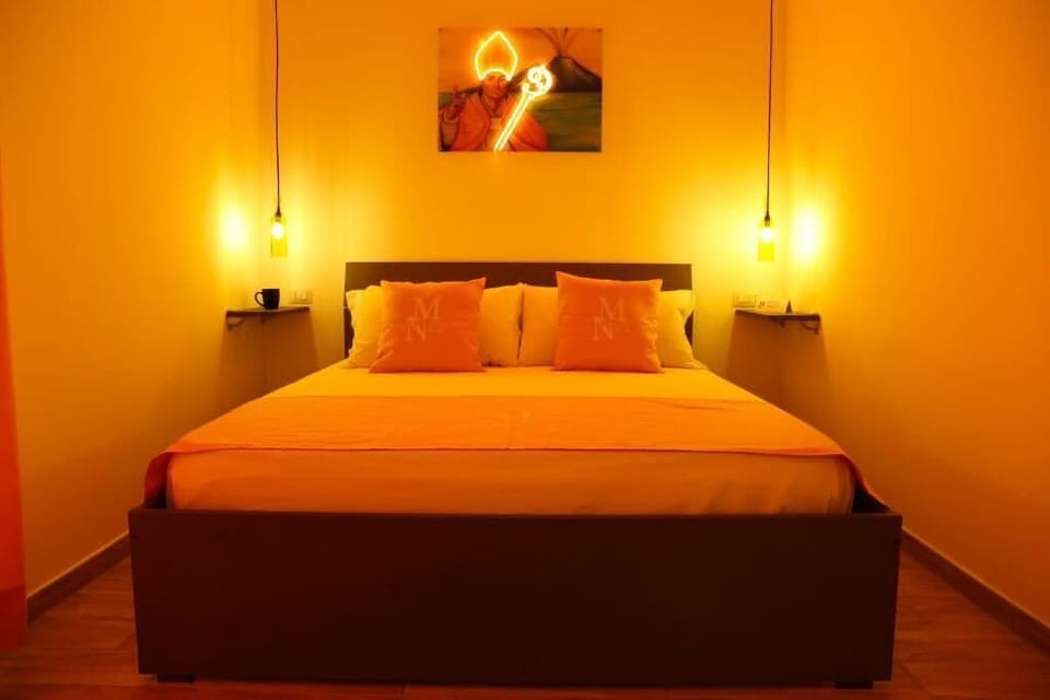 Deluxe Double Room, Balcony, City View (San Gennaro) | In-room safe, blackout drapes, iron/ironing board (on request)