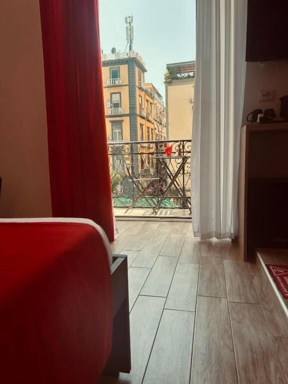 Deluxe Double Room, Balcony, City View (Sophia Loren) | In-room safe, blackout drapes, iron/ironing board (on request)