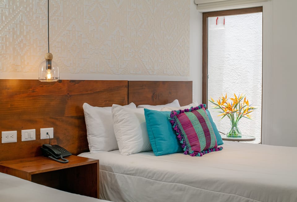 Deluxe Double Room, Private Bathroom, Courtyard Area | Premium bedding, Tempur-Pedic beds, minibar, in-room safe