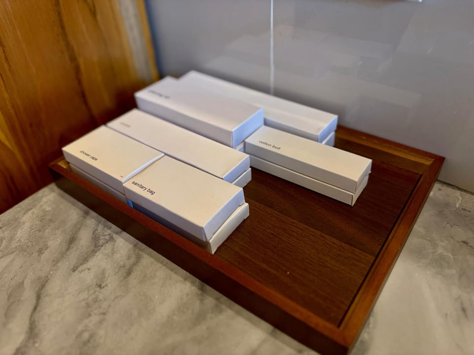 Deluxe Double Room, Patio | Bathroom amenities | Shower, free toiletries, towels, soap