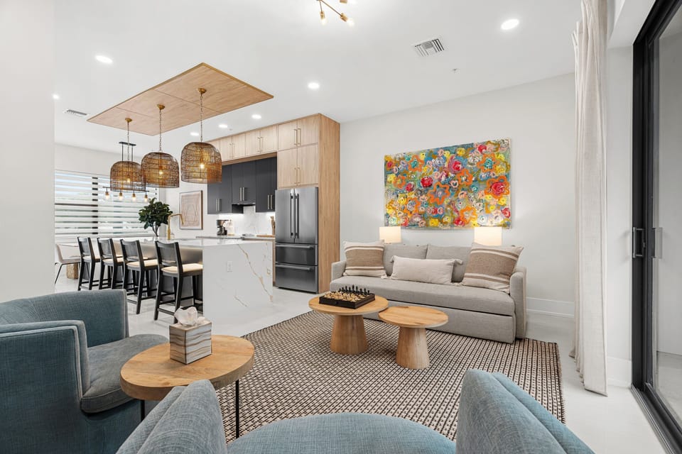 Townhome, 2 Bedrooms | Living area | Smart TV