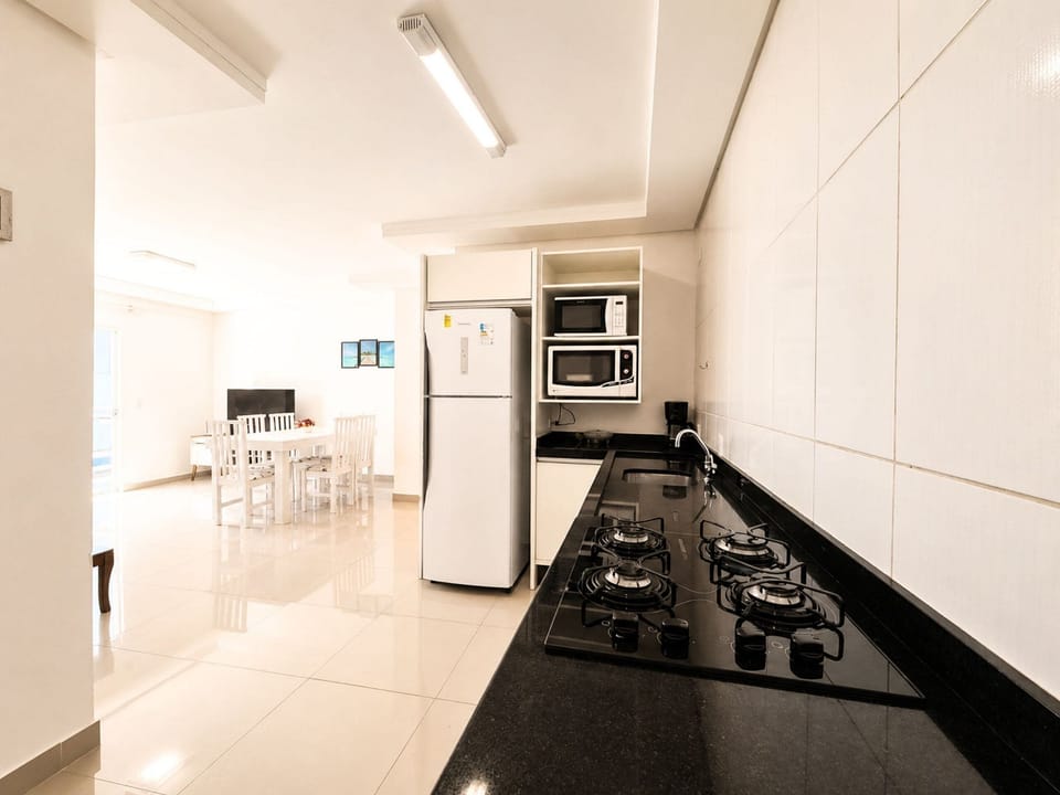 Apartment | Private kitchen | Microwave, oven, electric kettle, blender
