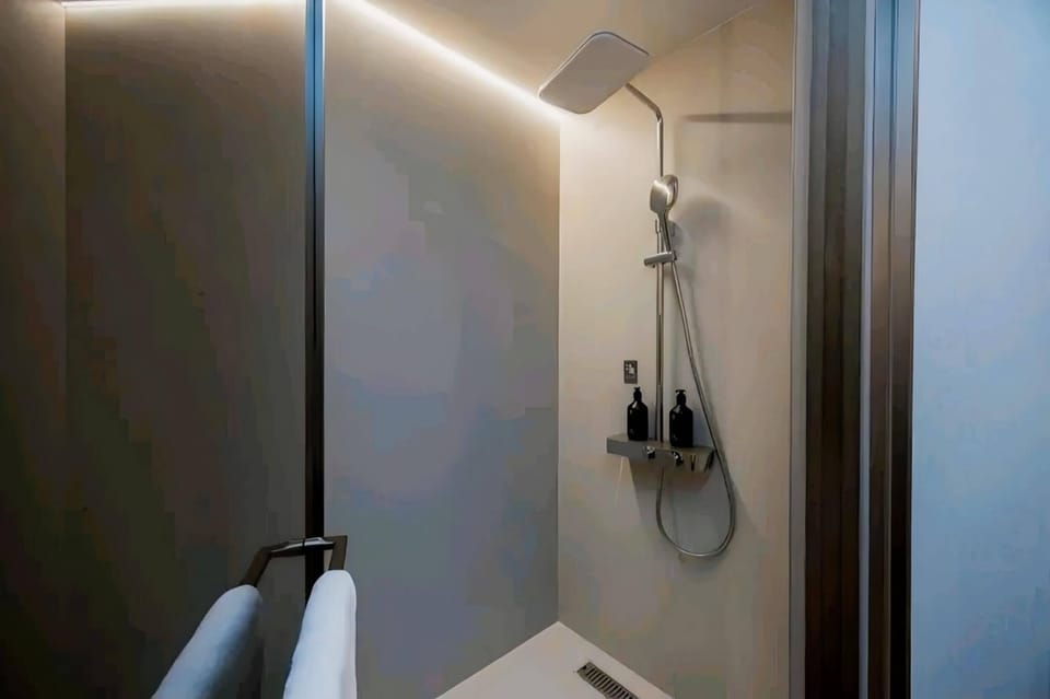 Premier Twin Room, City View | Bathroom | Shower, hair dryer, towels, shampoo