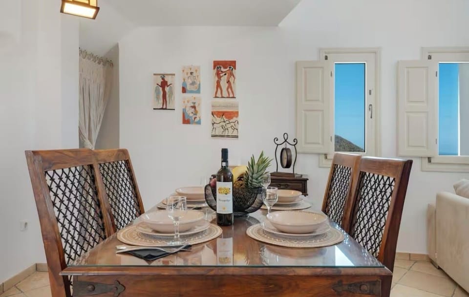 Villa, Private Pool, Sea View | Dining