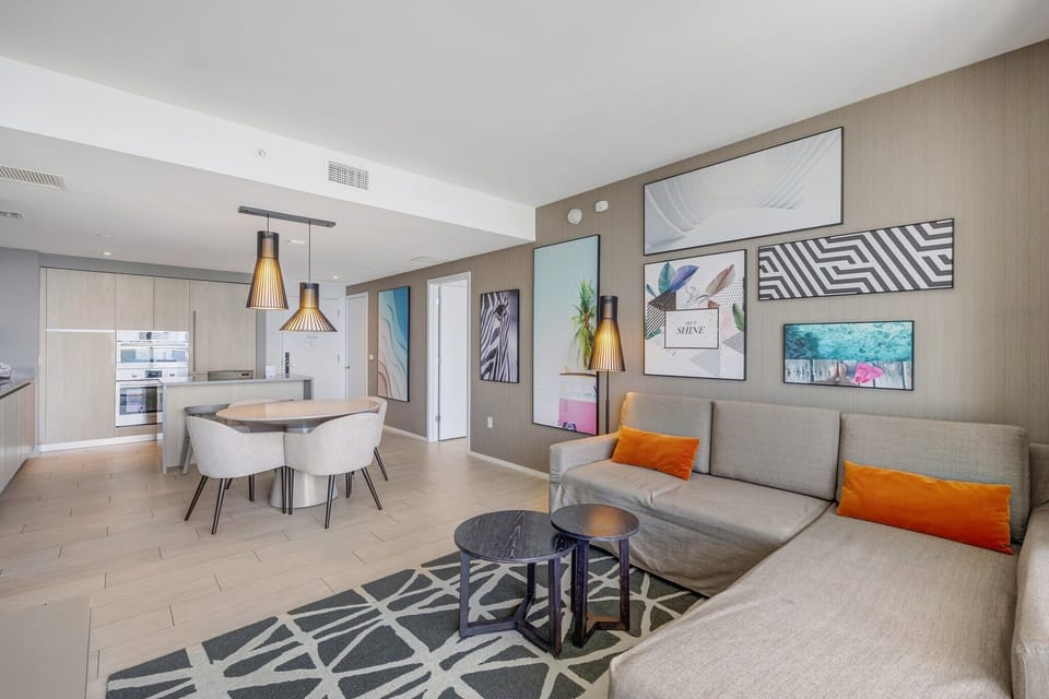 Apartment, Beach View | Living area
