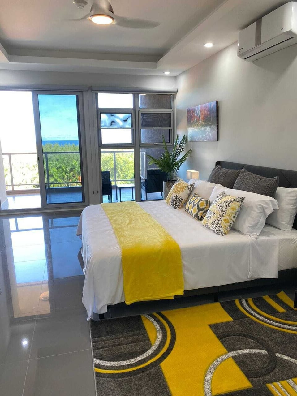 Apartment, Balcony, Sea View | Iron/ironing board, WiFi (free)