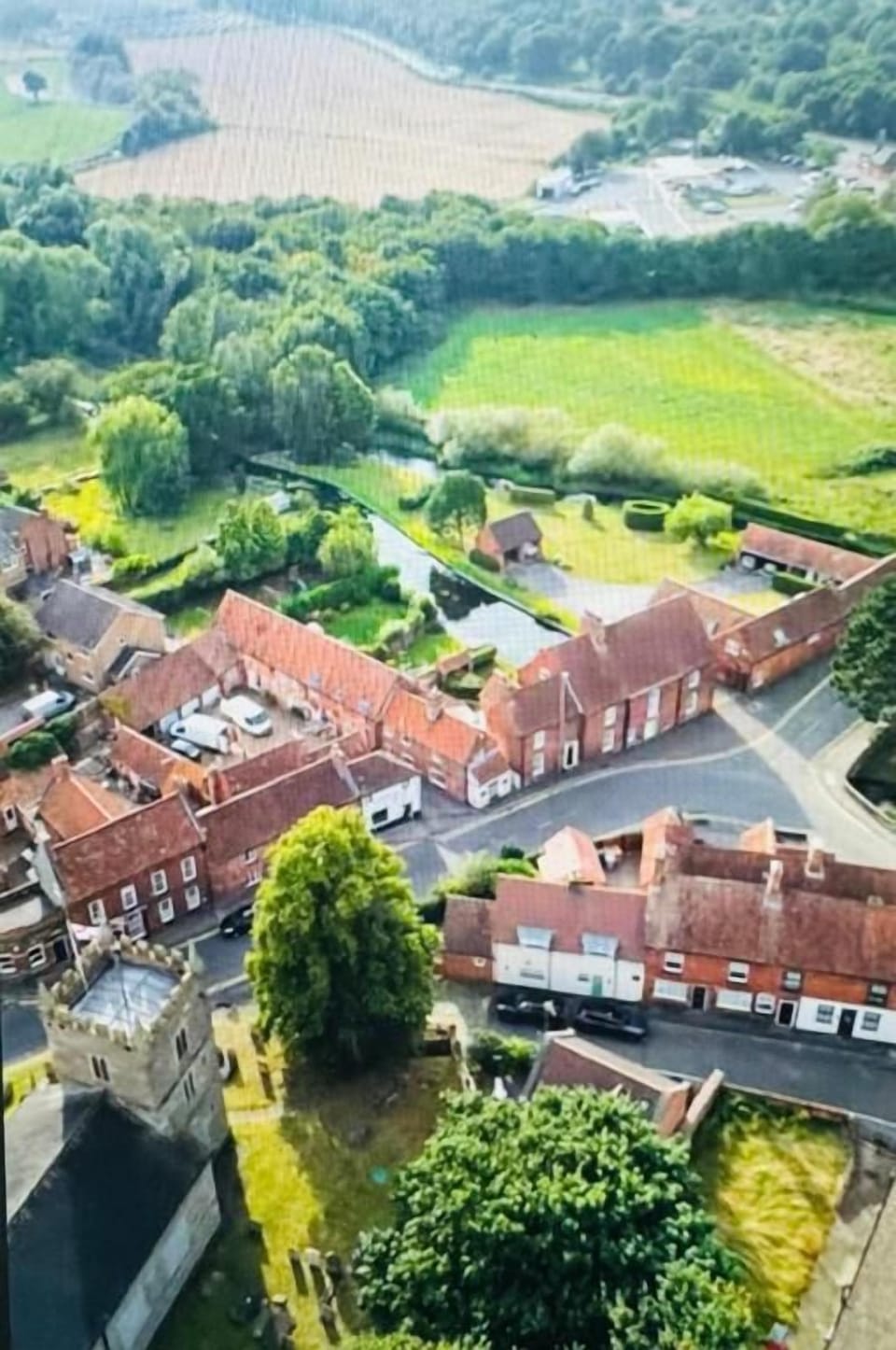 House, Garden View | Aerial view