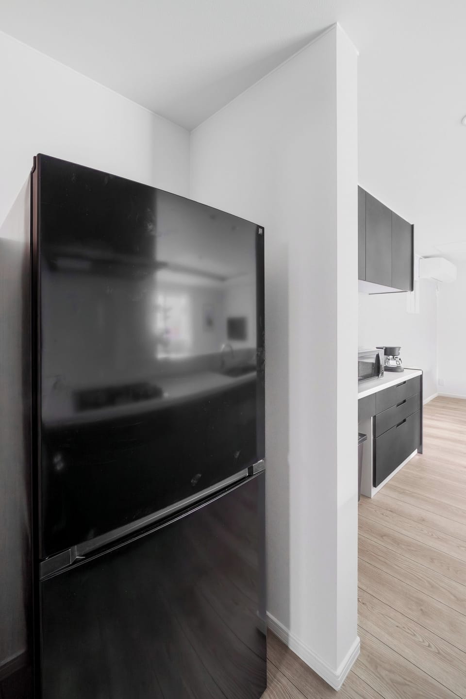 Apartment | Private kitchen | Coffee/tea maker, fridge, microwave, stovetop