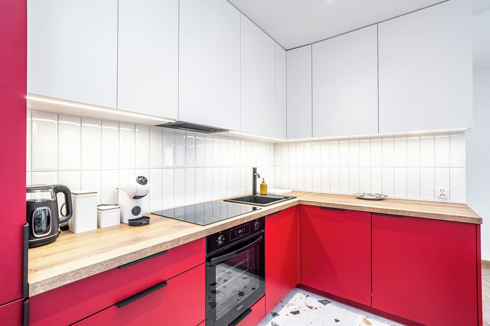 Apartment, City View | Private kitchenette