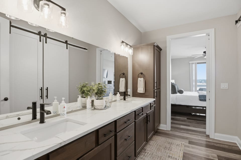 Main Channel Views, Resort Pools & Boat Slip at Topsider's 19mm Apartment in Osage Beach