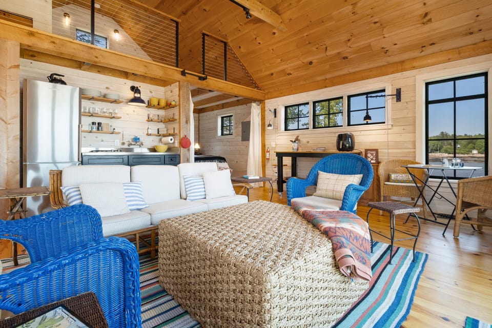 House, 1 Double Bed, Kitchen (Aril Cottage) | Interior