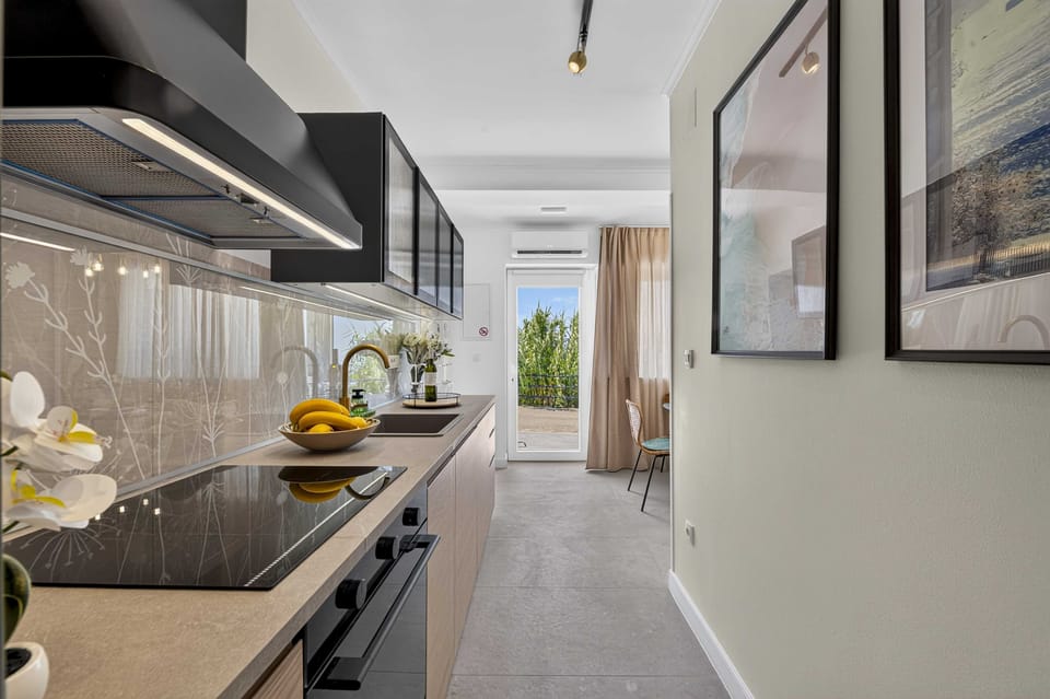 Apartment (Two Bedroom Apartment with Terrace) | Private kitchen | Fridge