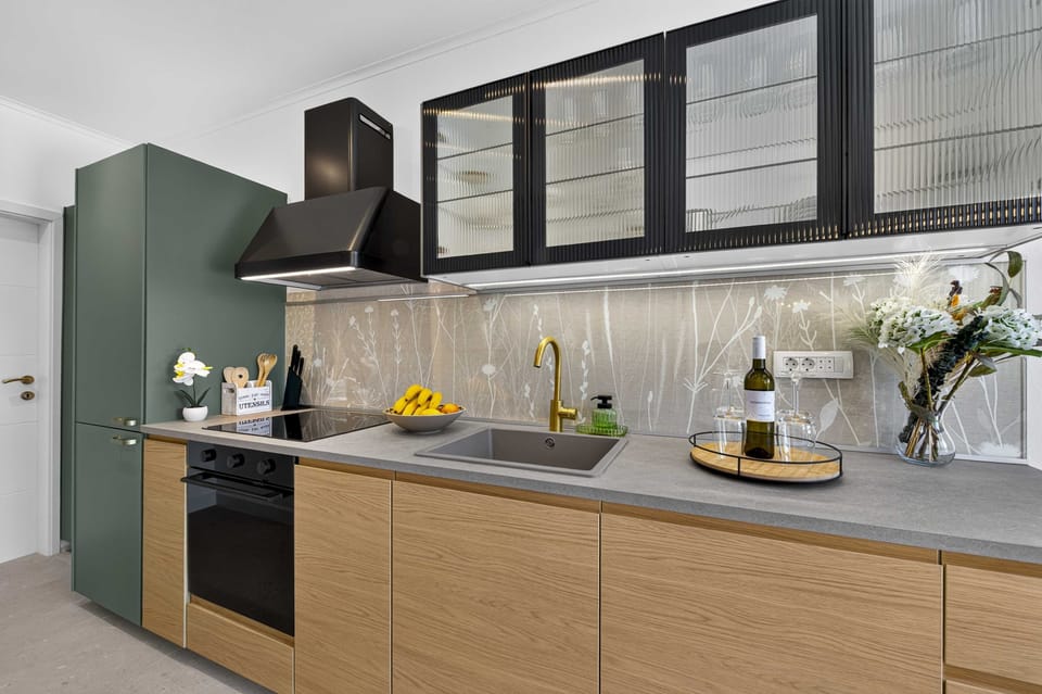 Apartment (Two Bedroom Apartment with Terrace) | Private kitchen | Fridge