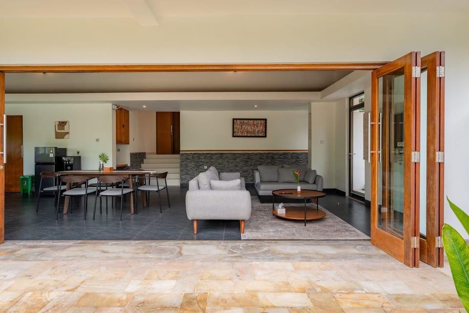 Villa | Living room | 43-inch LED TV with digital channels