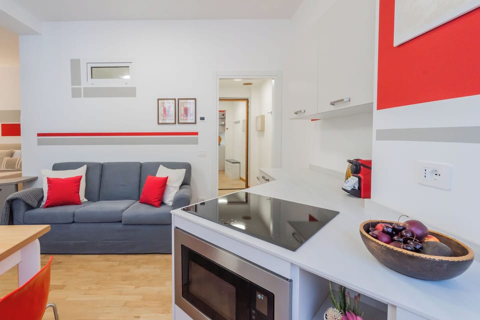 Apartment (1 Bedroom) | Private kitchen | Espresso maker, stovetop, dishwasher, electric kettle