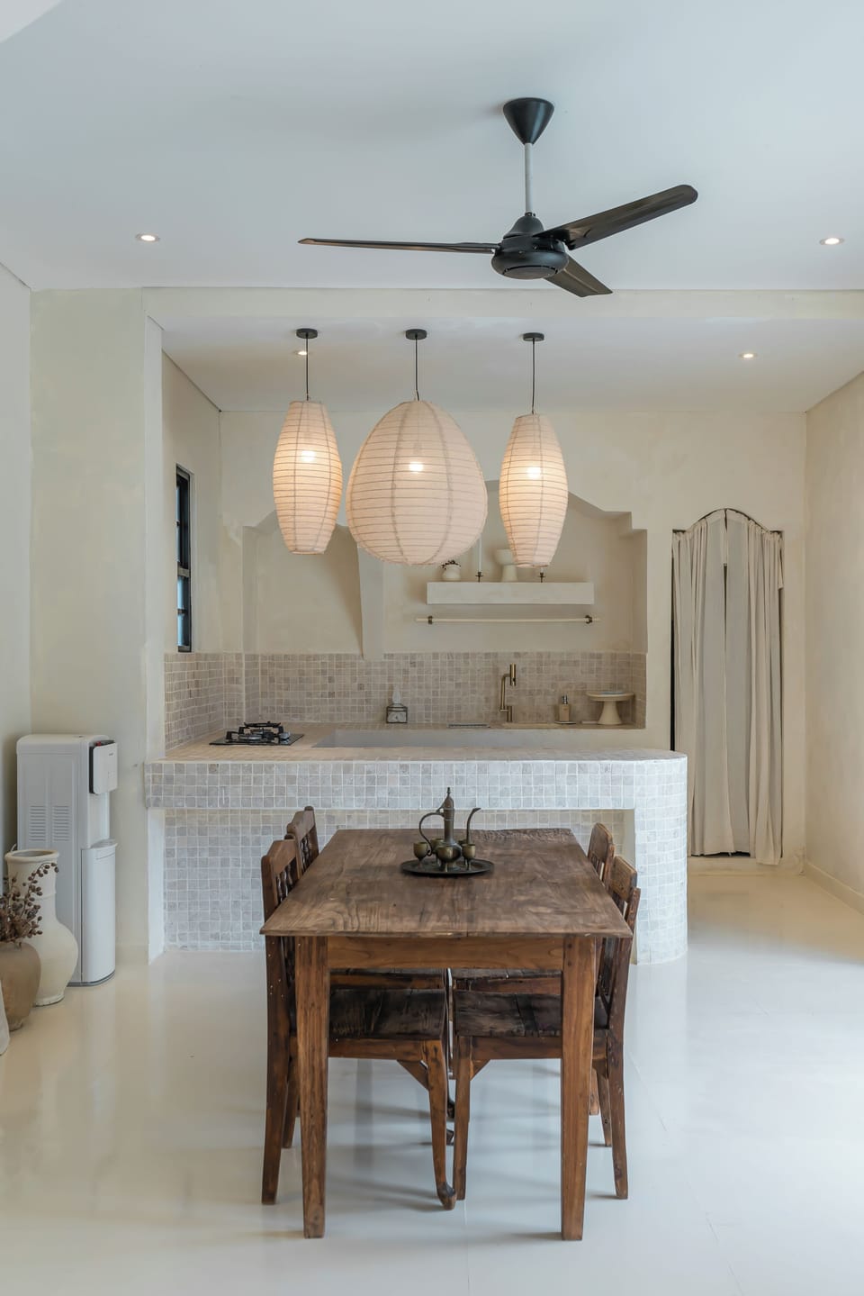 Classic Villa, Patio, Pool View | Dining room