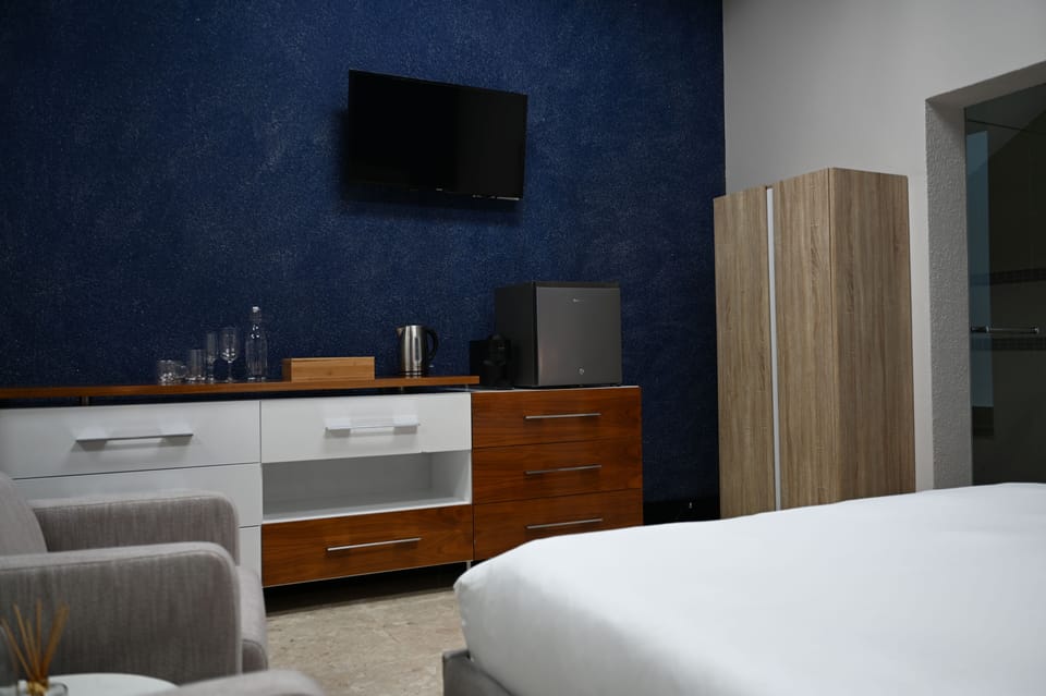 Classic Suite, 1 King Bed, Patio, Garden View | Interior