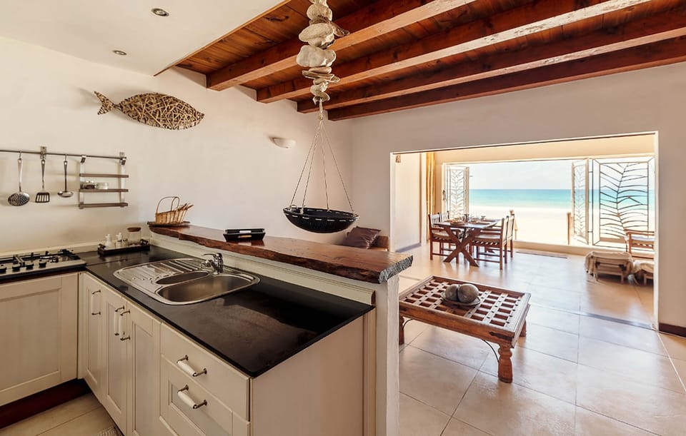 Duplex, 2 Bedrooms, Beach View | Private kitchen | Fridge, microwave, stovetop, espresso maker